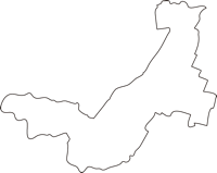北海道帯広市（おびひろし）の白地図無料ダウンロード