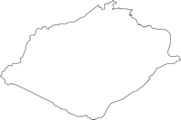 岩手県胆沢郡金ケ崎町（かねがさきちょう）の白地図無料ダウンロード