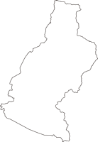 福島県耶麻郡猪苗代町（いなわしろまち）の白地図無料ダウンロード