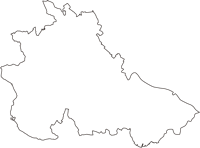 茨城県水戸市（みとし）の白地図無料ダウンロード