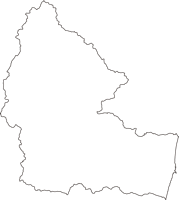 茨城県高萩市（たかはぎし）の白地図無料ダウンロード