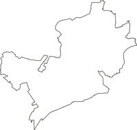 新潟県燕市（つばめし）の白地図無料ダウンロード