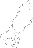 静岡県浜松市浜松市（はままつし）の白地図無料ダウンロード