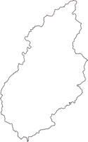 静岡県浜松市天竜区（てんりゅうく）の白地図無料ダウンロード