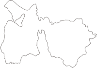 和歌山県伊都郡九度山町（くどやまちょう）の白地図無料ダウンロード