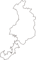 山口県下松市（くだまつし）の白地図無料ダウンロード