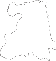 大分県別府市（べっぷし）の白地図無料ダウンロード